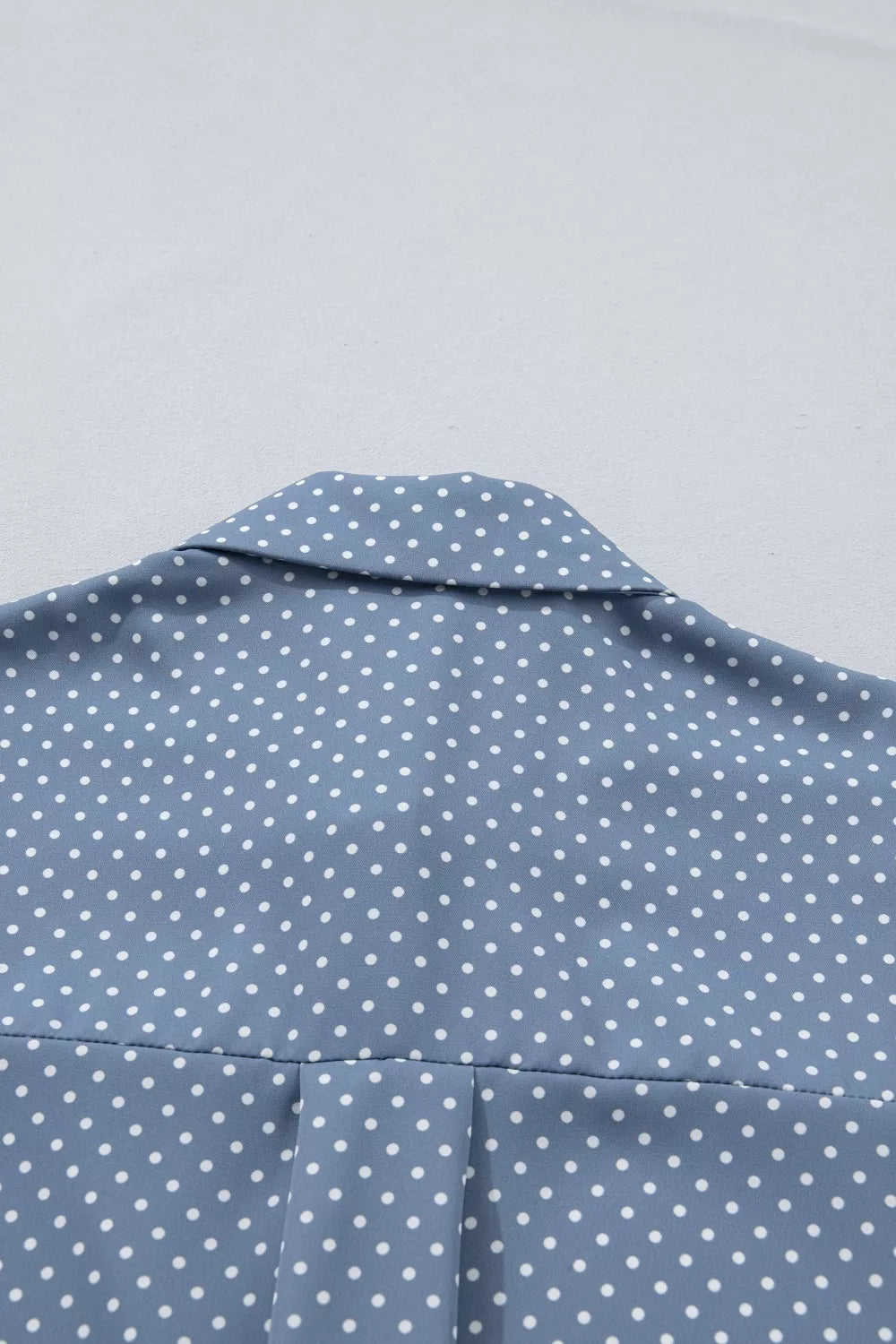 Dotted Print Cuffed Short Sleeve Shirt product image 9