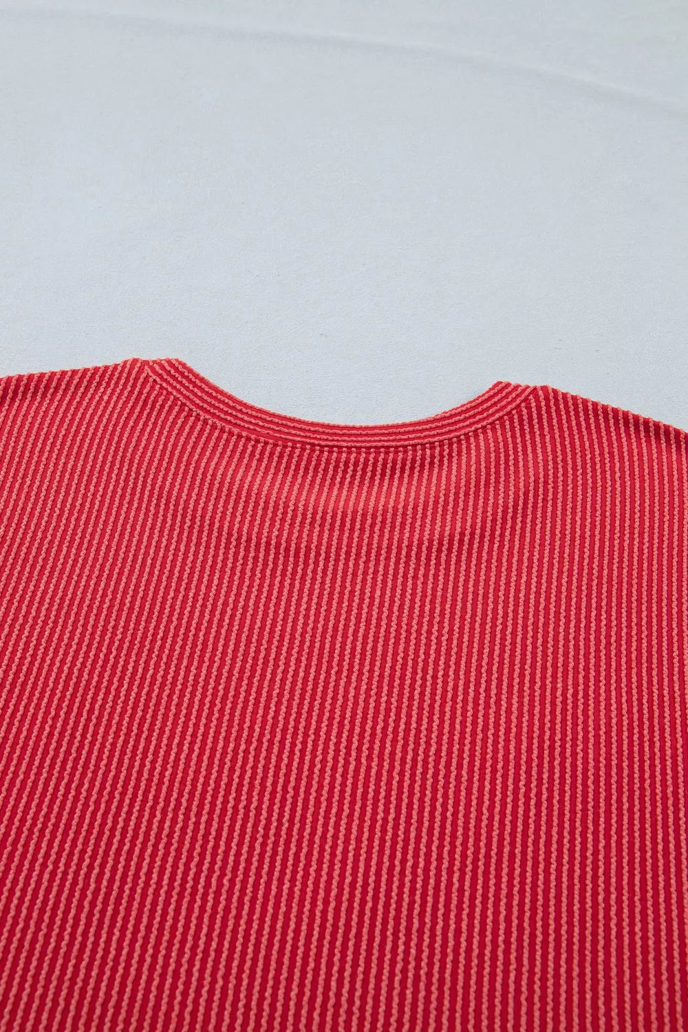 Twisted Rib Vintage USA Letter Printed T Shirt product image 6