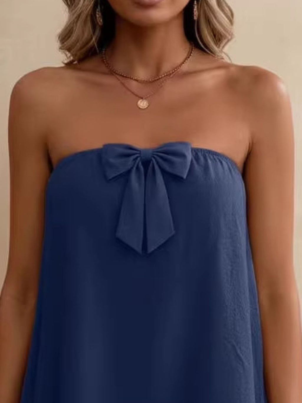 Bowknot Tube Top & Shorts Set product image 4
