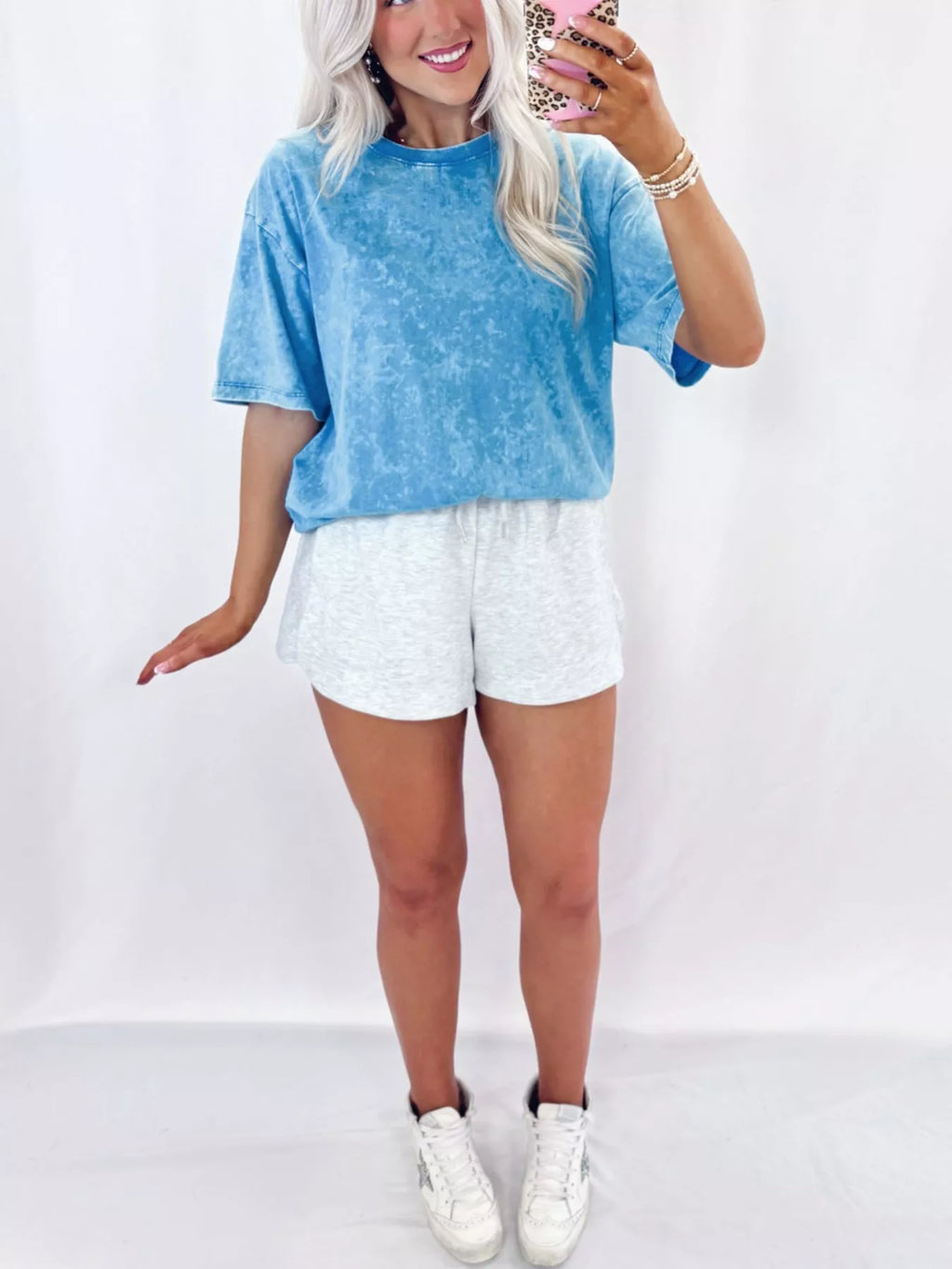 Mineral Washed Oversized Tee product image 3