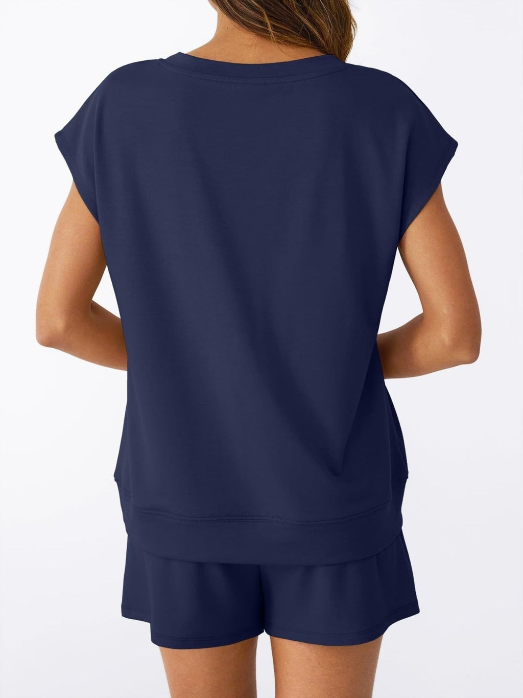 Casual V-Neck T-Shirt and Shorts Set product image 20