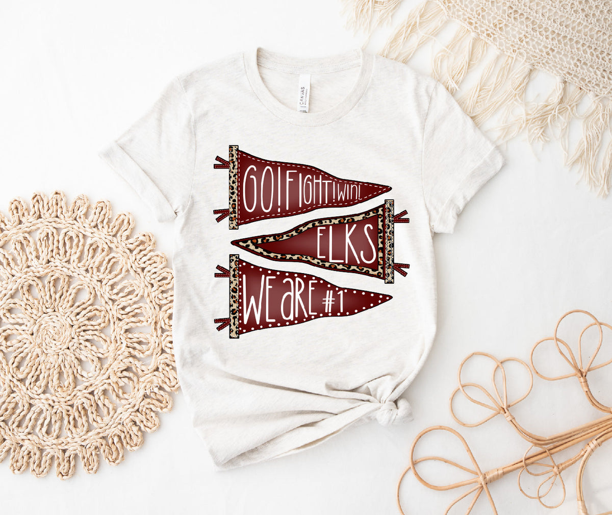 Go, Fight, Win Spirit Tee product image 1