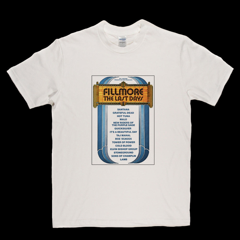 Fillmore The Last Days T Shirt product image 1