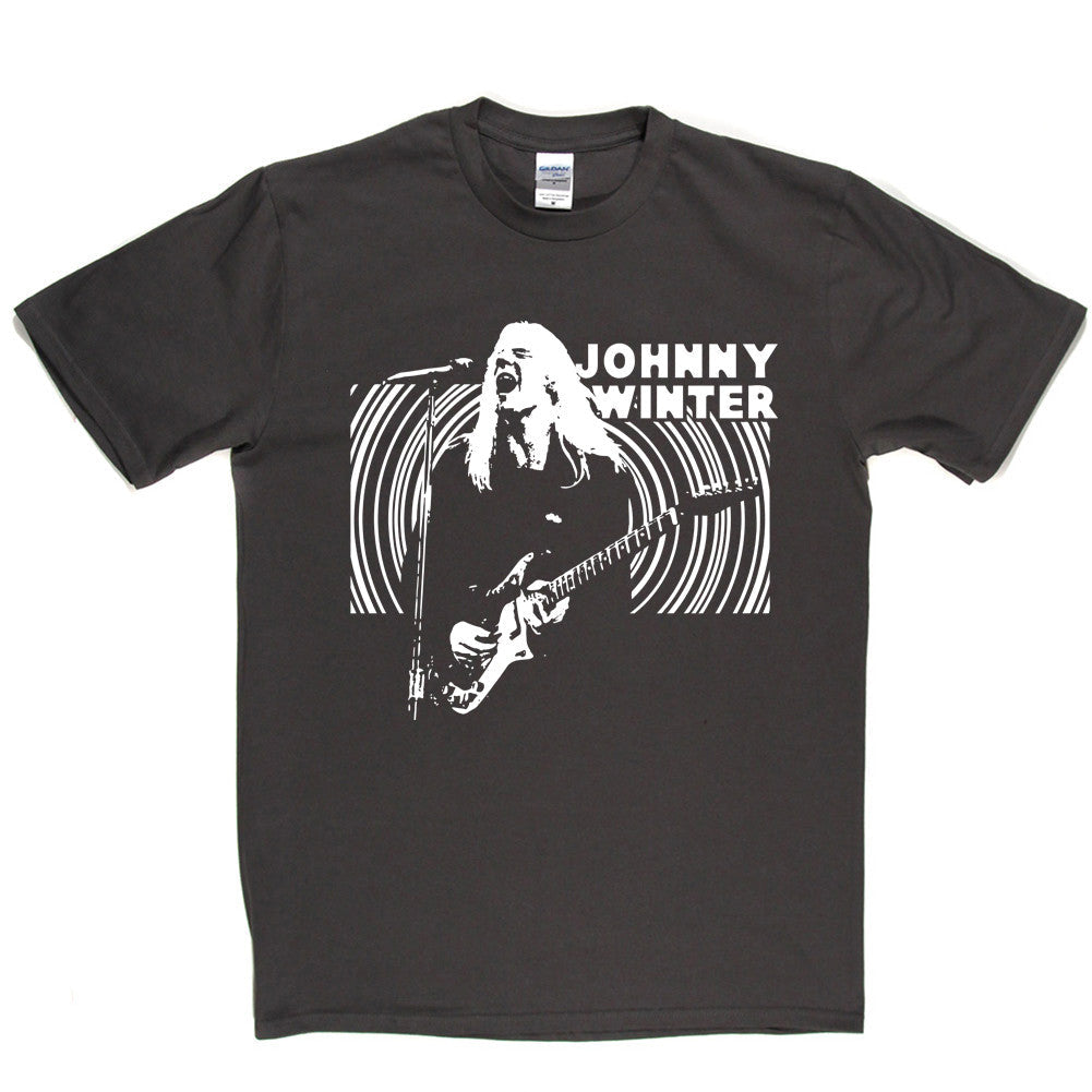 Johnny Winter Backlit T Shirt product image 4
