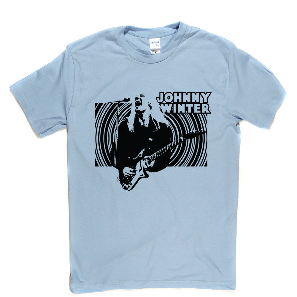 Johnny Winter Backlit T Shirt product image 7