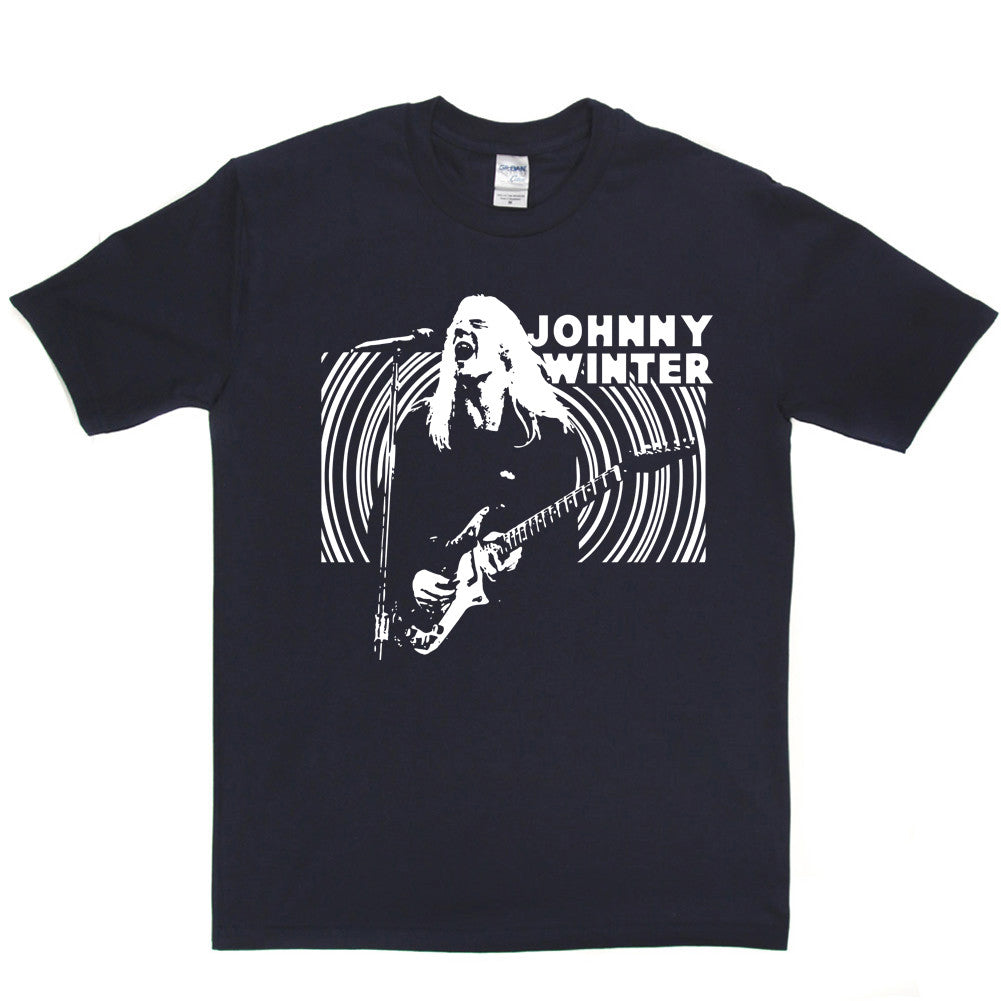 Johnny Winter Backlit T Shirt product image 9