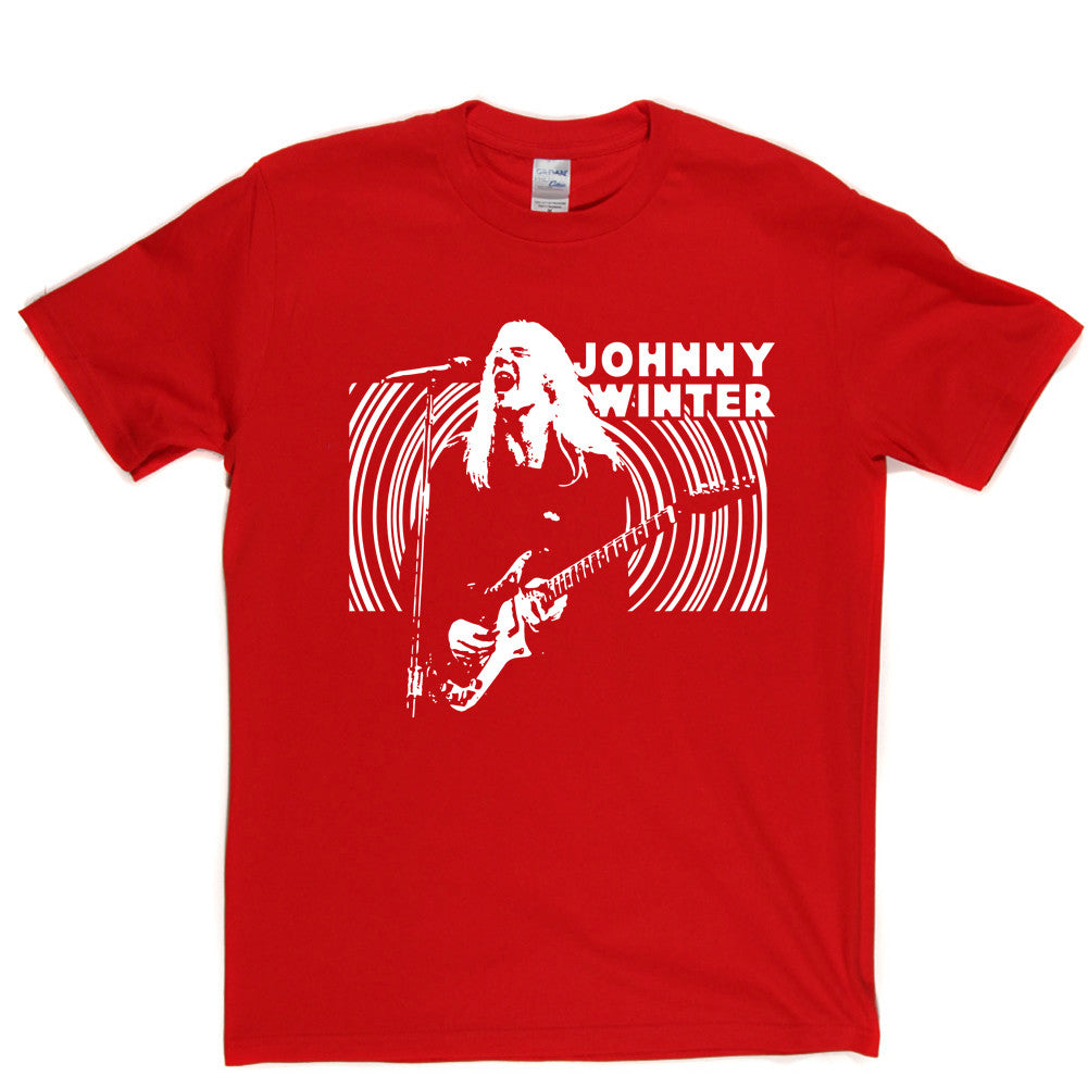 Johnny Winter Backlit T Shirt product image 12