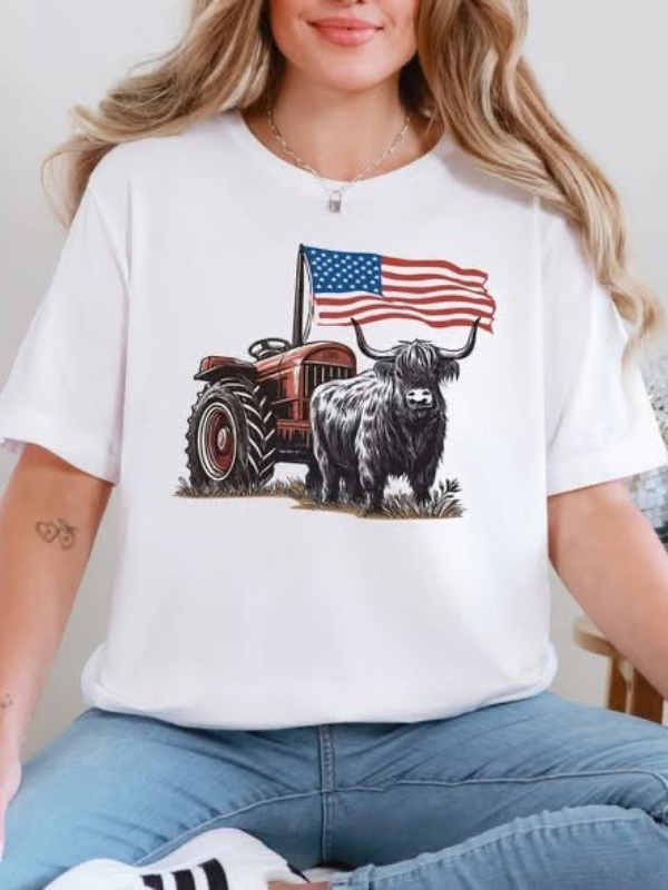*Preorder* Patriotic cow