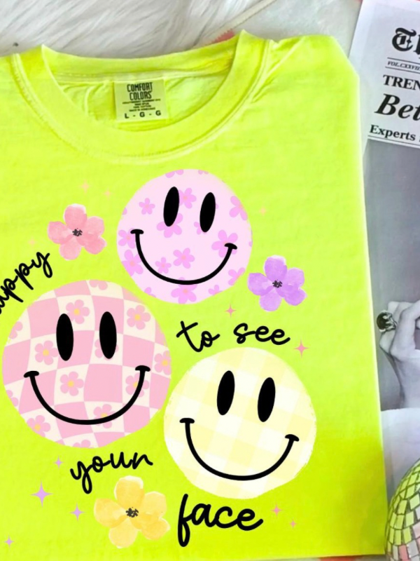 *Preorder* Happy to see your face