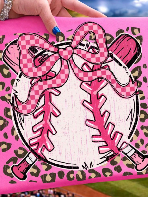 *Preorder* Pink baseball