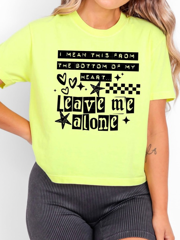 *Preorder* Leave me alone