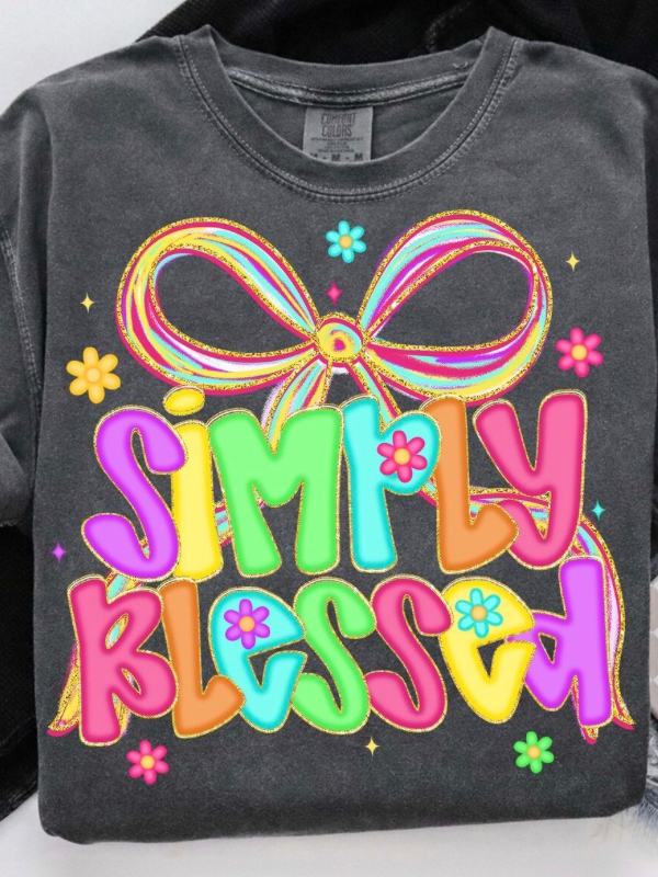 *Preorder* Simply blessed