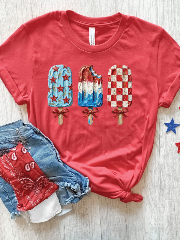 *Preorder* America popsicle