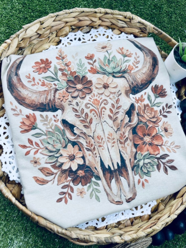 *Preorder* Floral skull