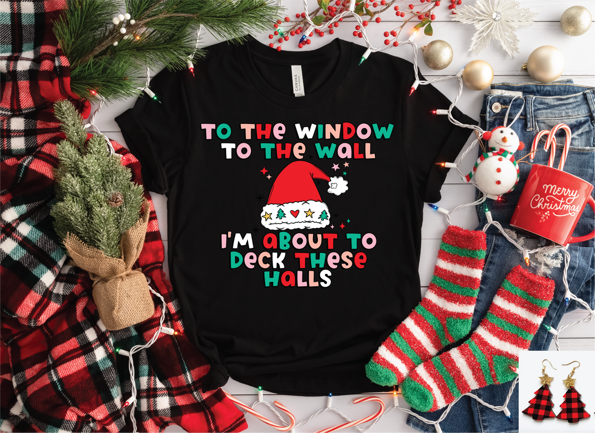 To The Window, To Wall Christmas Tee product image 1