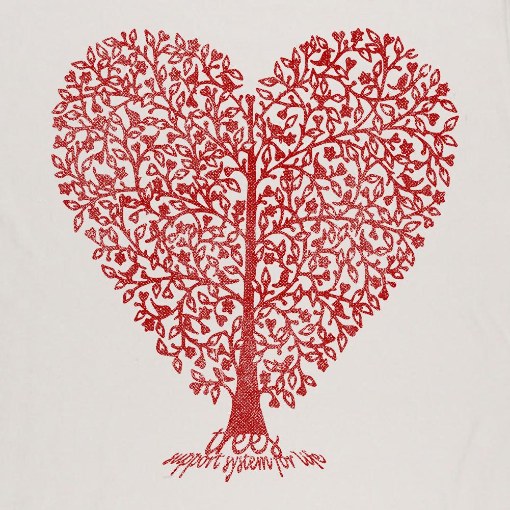Trees Support System For Life Heart T-shirt product image 6