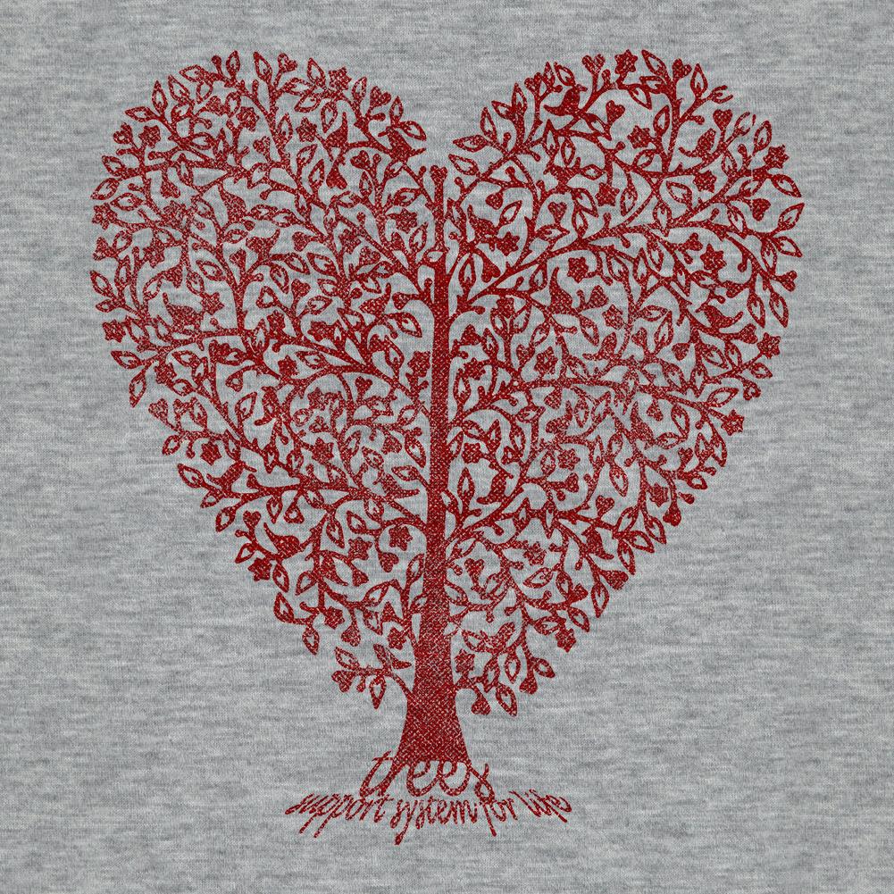 Trees Support System For Life Heart T-shirt product image 5