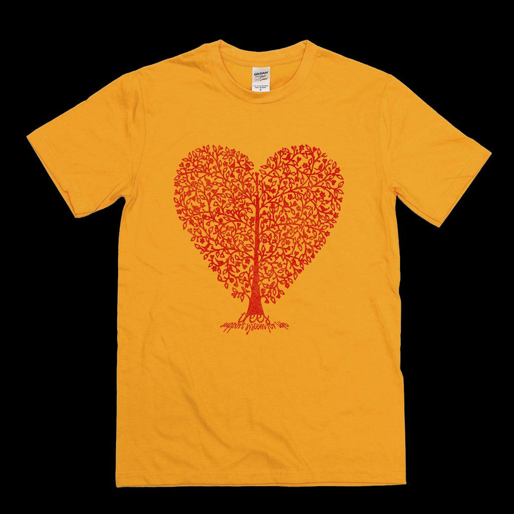 Trees Support System For Life Heart T-shirt product image 8