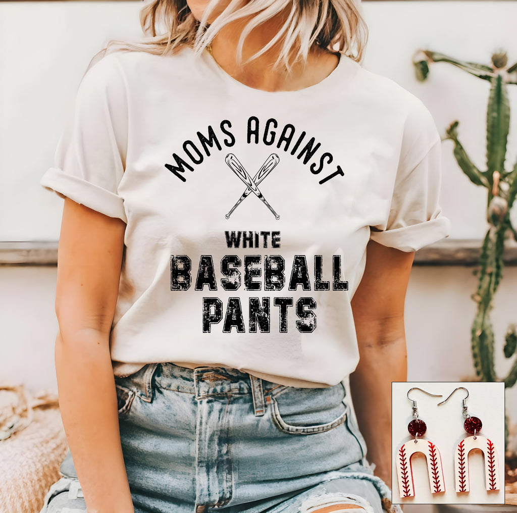 White Baseball Pants product image 1