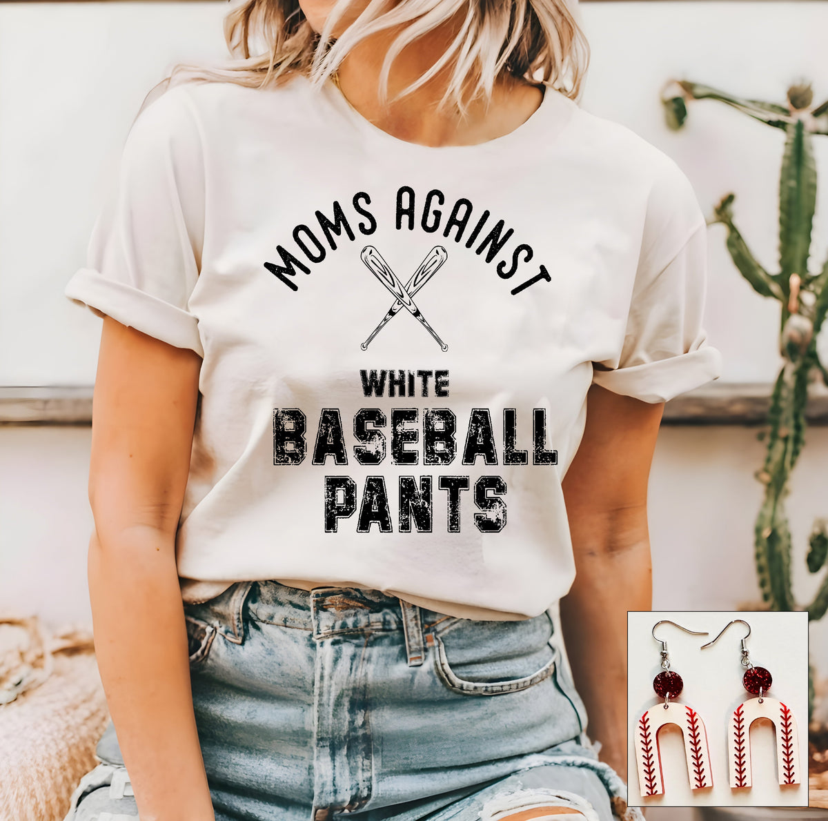 White Baseball Pants product image 1
