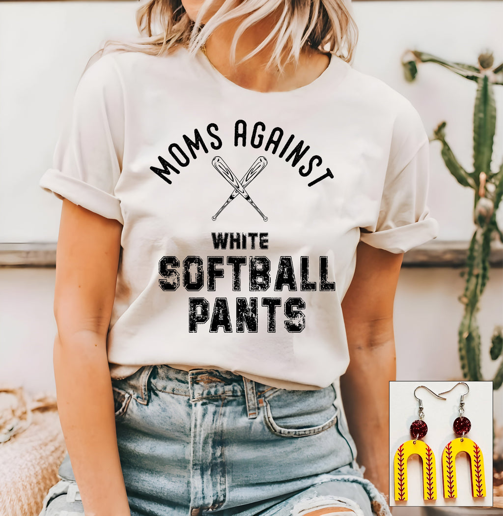White Softball Pants product image 1